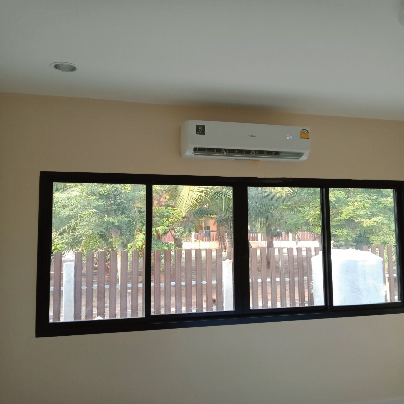 เลือกตำแหน่งติดตั้งคอยล์เย็น Haier Inverter